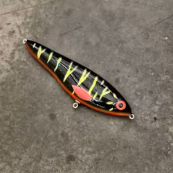 Gigajerk Slim Black Pike 15cm