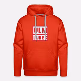 Ulm Lures Logo Hoodie - Red