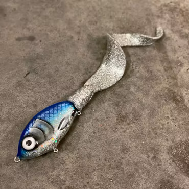 Ulm Tail Blå/Silver 22cm