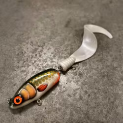 Slow Tail Golden Olive 33cm