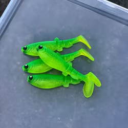 GigabiteV2 Lime UV 10cm - 4pcs