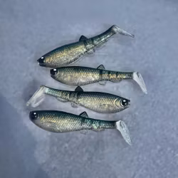 GigabiteV2 Emerald Herring 8cm - 4pcs