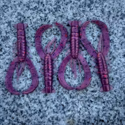 Crawler Bordoux UV 8,5cm - 4 pcs