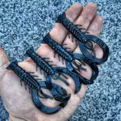 Crawler Black&Blue 8,5cm - 4 pcs