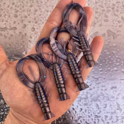 Crawler Smoked Cinnamon UV 8,5cm - 4 pcs