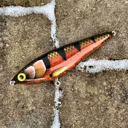 Gigajerk Red Motoroil Tiger 17,5cm (sink)