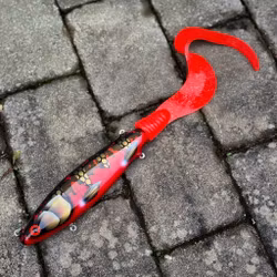 Gigatail TERRA - Red Tiger 50cm