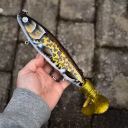 Gigatail TERRA - Motoroil Burbot 50cm