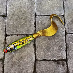 Gigatail JR Hot Motoroil Burbot 31cm