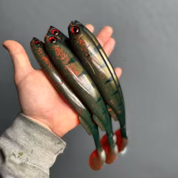 Gigashad Red Motoroil Tiger 24cm