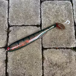 Gigashad Red Motoroil Tiger 24cm