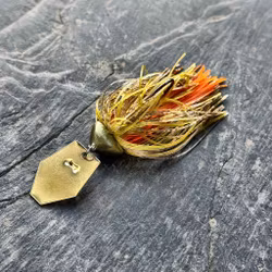 MCB Perch Bladed Jig Bass Orange 10g