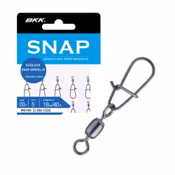 BKK Duolock Snap Swivel-51 Storlek 0 - 22kg (5-pack)