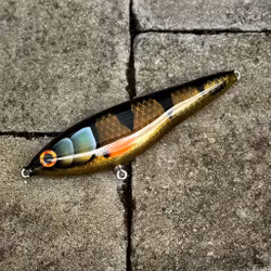 Gigajerk Jr - Motoroil Perch 17,5cm