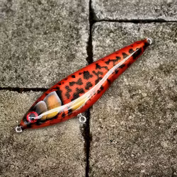 Gigajerk Jr - Red Motoroil Burbot 17,5cm