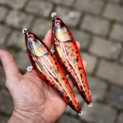 Gigajerk Jr - Red Motoroil Burbot 17,5cm