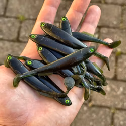 Gigashad Green Pumpkin UV 10cm - 5pcs