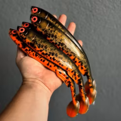 Gigashad Motoroil Copper Burbot 27cm