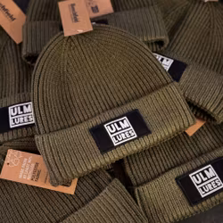 Ulm Lures Stickad Mössa Mossgrön