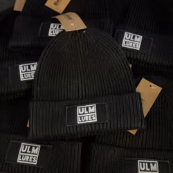 Ulm Lures Stickad Mössa Svart