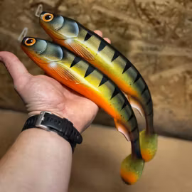 GigaFuseShad OB Tiger 33cm (pre rigged)