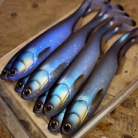 GigaFuseShad Wakasagi Uv 33cm