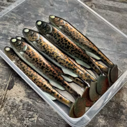 GigaFuseShad Red Motoroil Burbot 33cm