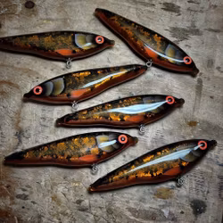 Gigajerk Jr - Copper Motoroil Burbot 17,5cm (sink)