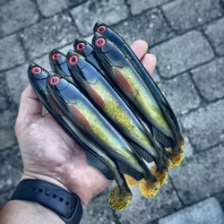 FuseShad Charred Motoroil 20cm