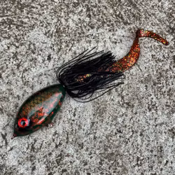 Ulm Skirt Tail - Red Motoroil Burbot