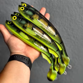 FuseShad Hot Motoroil Perch 27cm