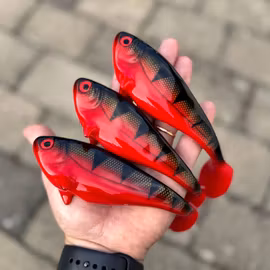 Snackbite 16cm Red Tiger