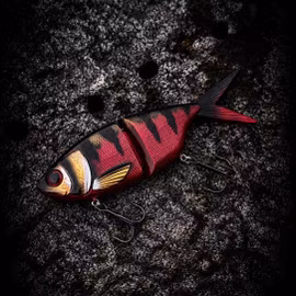 Easy Swim 17cm Red Tiger