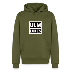 Ulm Lures Logo Hoodie - Military Green
