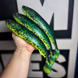 FuseShad 33cm Green Motoroil Burbot