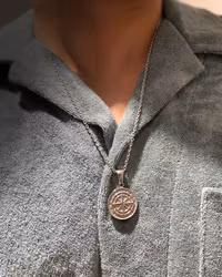 Kompass - Silver halsband