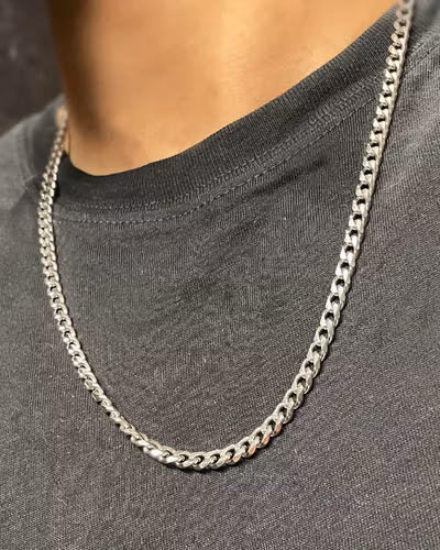 KUBANSK SILVER KEDJA - 5MM