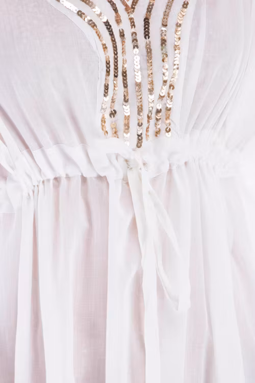 Love forever vit bomulls kimono