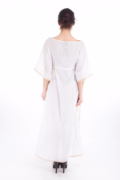 Love forever vit bomulls kimono