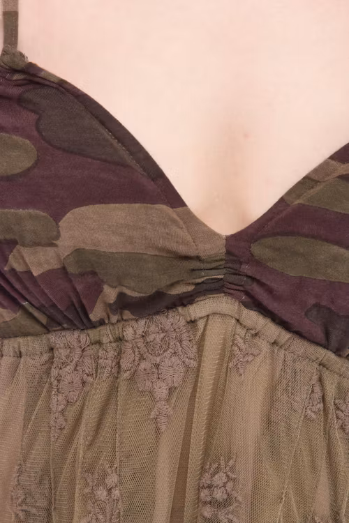 Pia Army Dress Loveforever