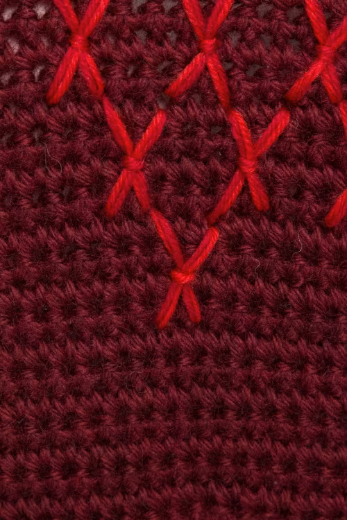 Handvirkad unik ullkofta/cardigan
