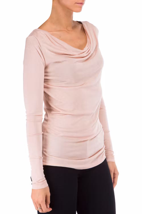 Karen By Simonsen Balla Trikåtop 43022, puder rosa eller svart