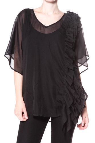 Karen By Simonsen Fantastic chiffongtunika i 2 delar 42552