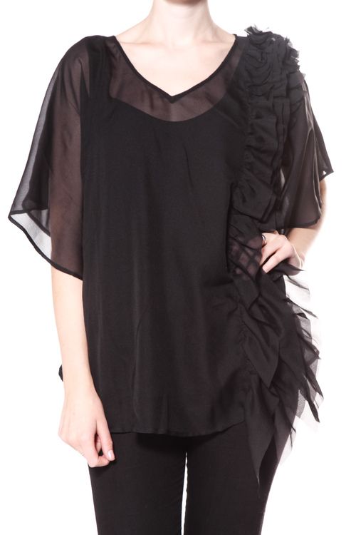 Karen By Simonsen Fantastic chiffongtunika i 2 delar 42552