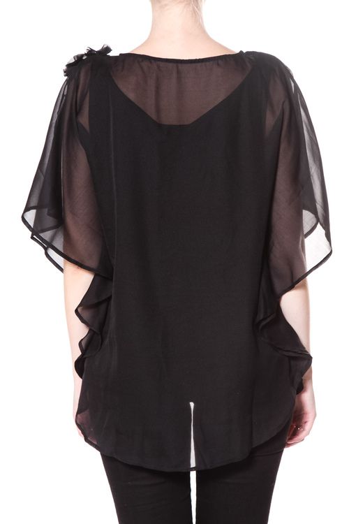 Karen By Simonsen Fantastic chiffongtunika i 2 delar 42552