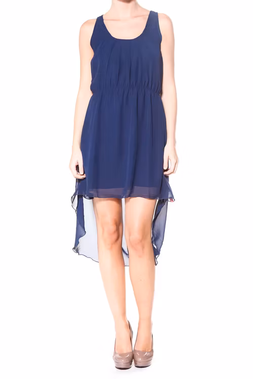 Koola Anna klänning i hallon eller ljus marin färg.