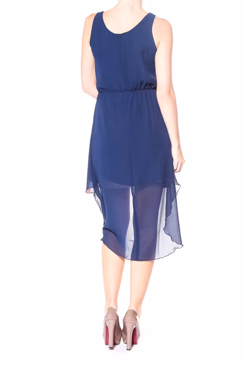 Koola Anna klänning i hallon eller ljus marin färg.