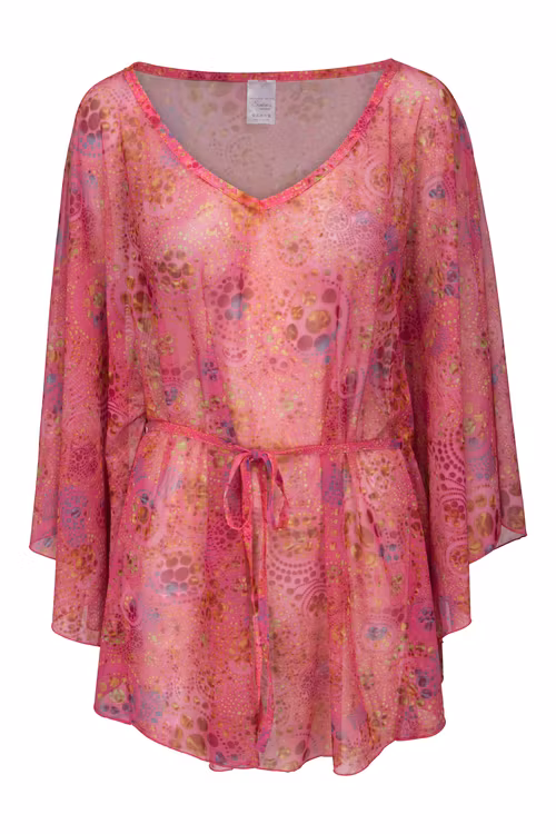 Sunkini poncho Rosa