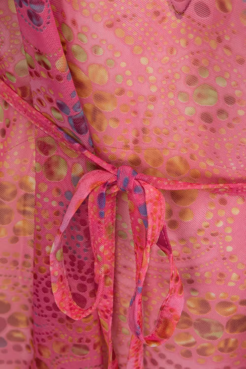Sunkini poncho Rosa