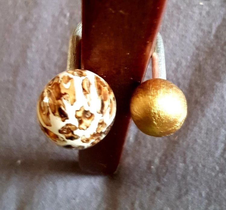 Culture Mix ring, u ring med 2 kulor